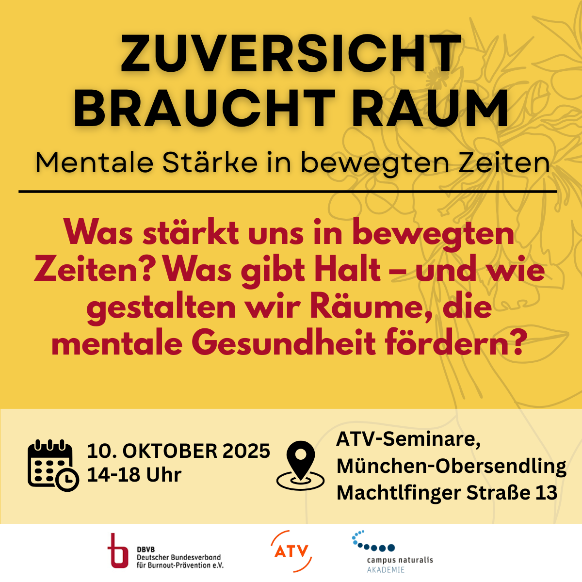 Tag der mentalen Gesundheit am 10. Oktober 2025